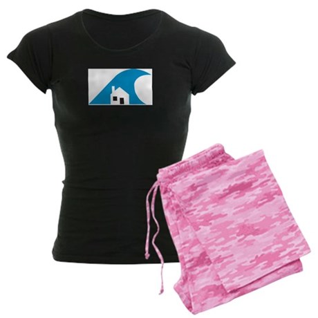 Women's dark pajamas